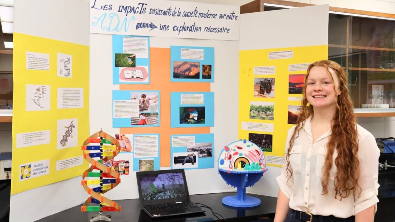 Premier prix: Elysa Pouliot, École secondaire Veilleux.