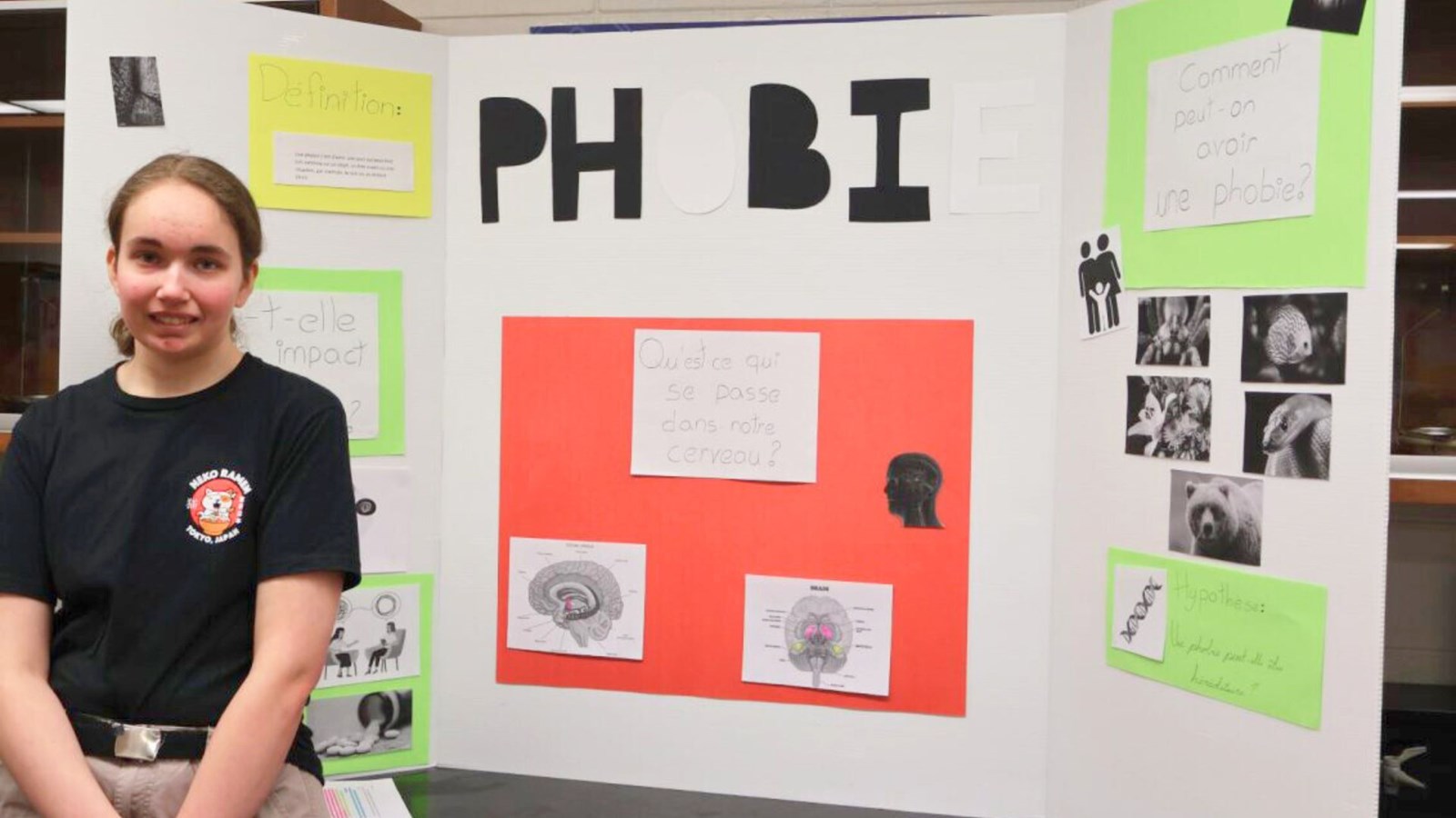Deuxième prix: Amélie Cliche, École secondaire Veilleux.