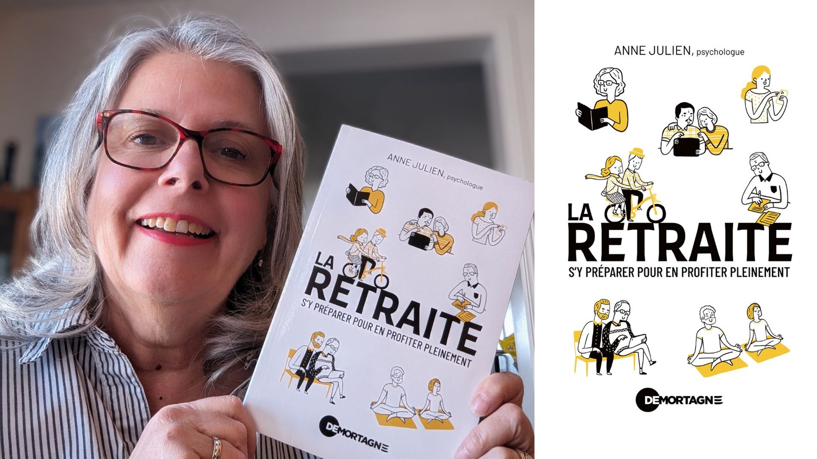 Anne Julien publie « La retraite: s’y préparer pour en profiter pleinement »
