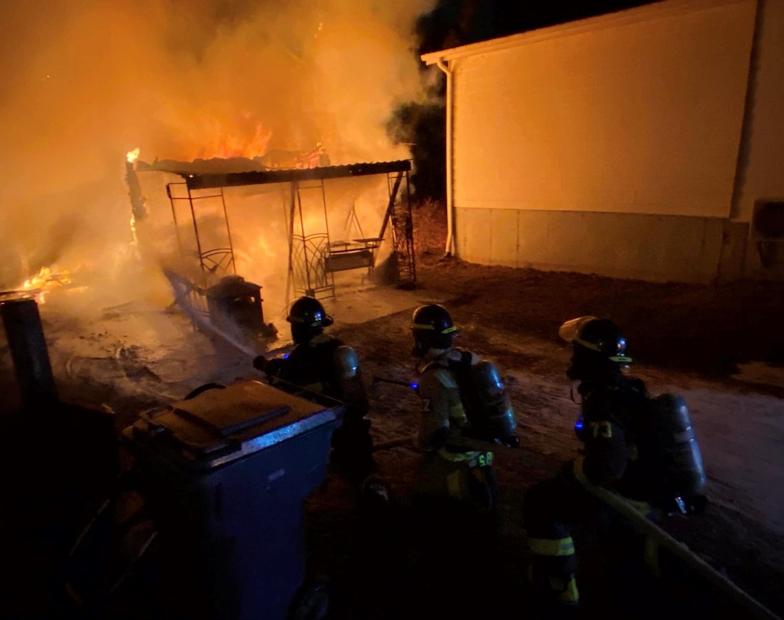 Deux feux suspects allumés cette nuit à Saint-Georges