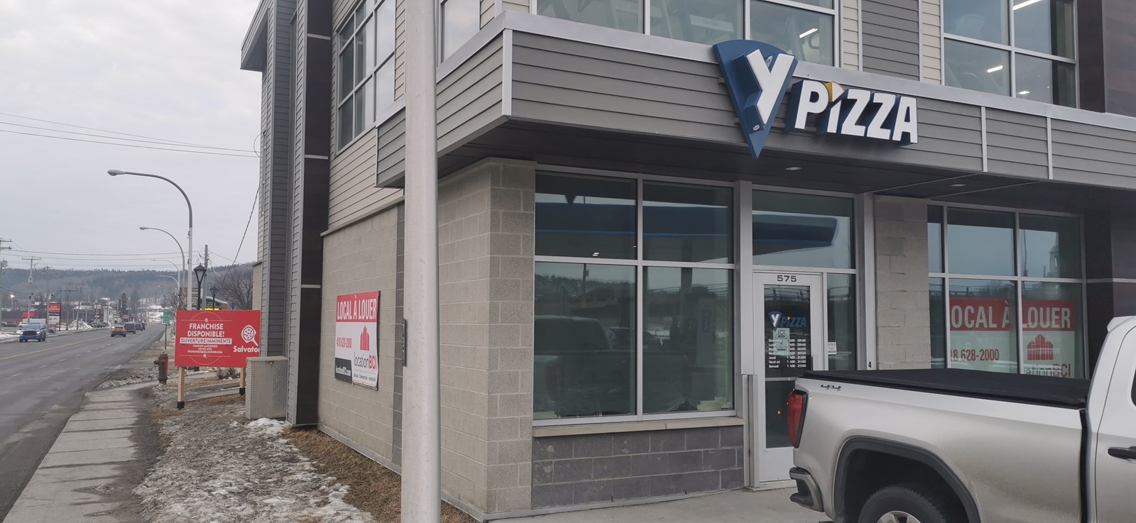 La nouvelle succursale prendra la place de Y Pizza, fermé depuis plusieurs années