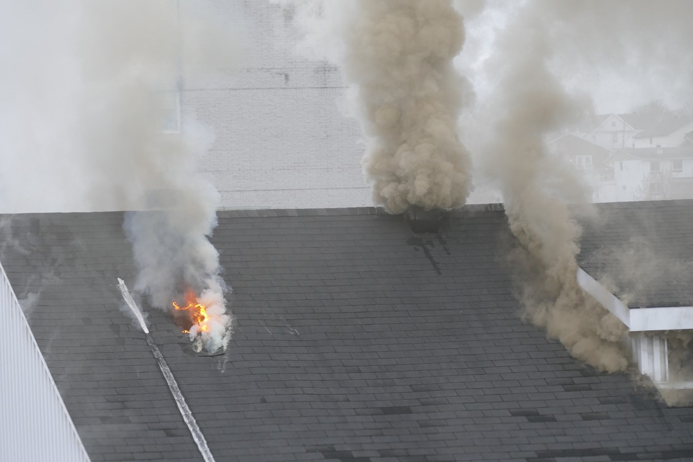 Saint-Georges : un important incendie sur la 1re avenue