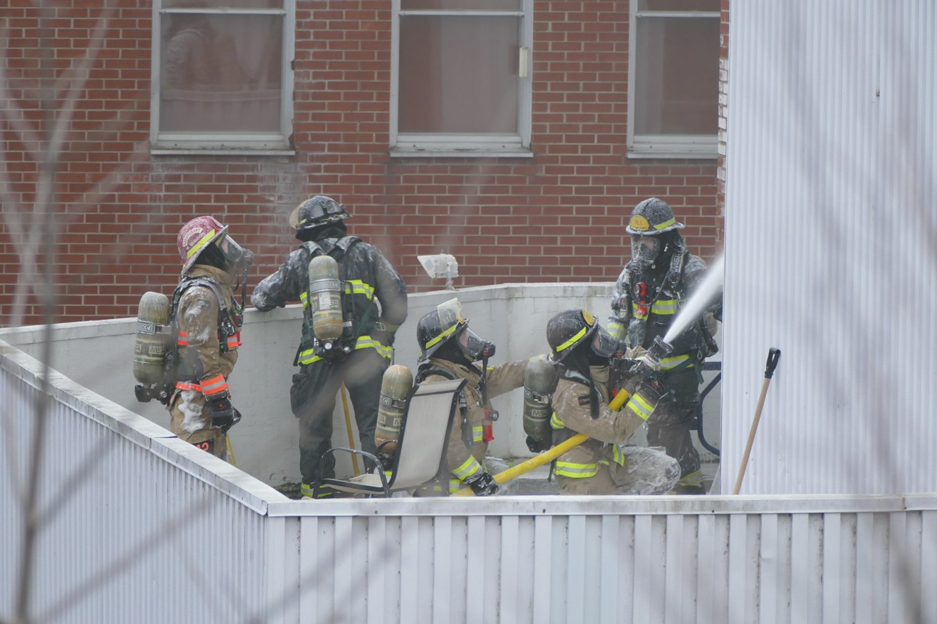 Saint-Georges : un important incendie sur la 1re avenue