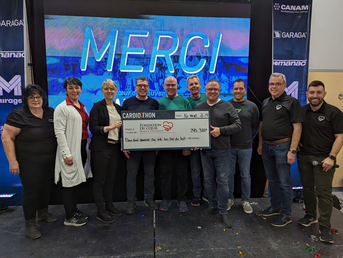 Johanne Giroux, Chantal Quirion, Marie-Klaude Gagnon, Richard Duval, Charles Pilotte, Denis Mathieu, Bastien Lapierre, Pierre-Luc Thomassin et Raphaël Giroux