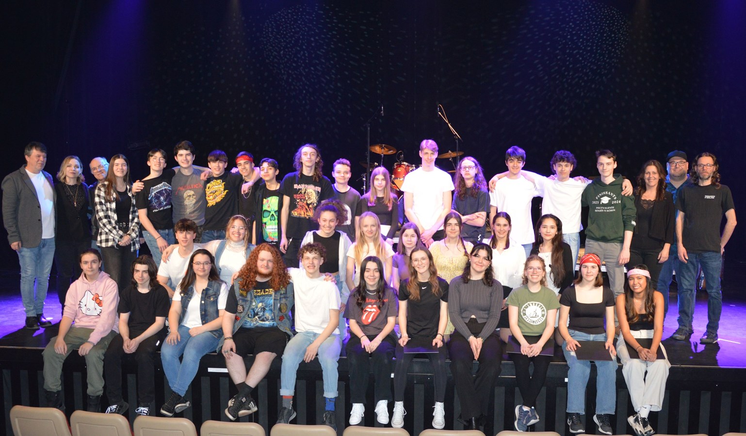 Les artistes du Polyshow 2024