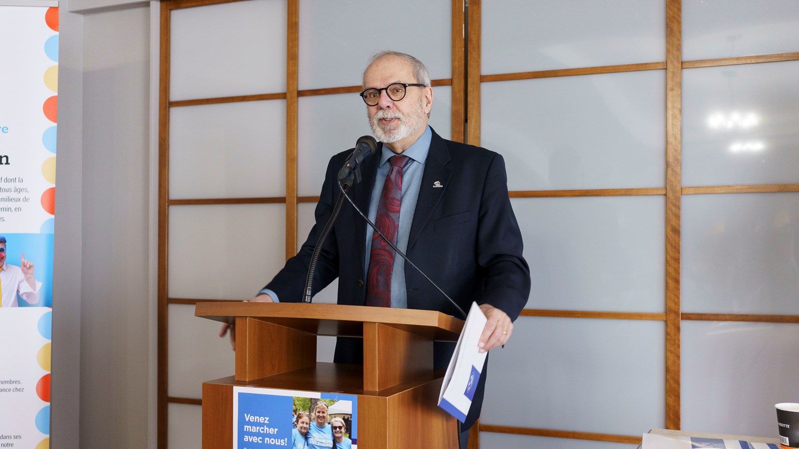 Claude Morin, maire de Saint-Georges