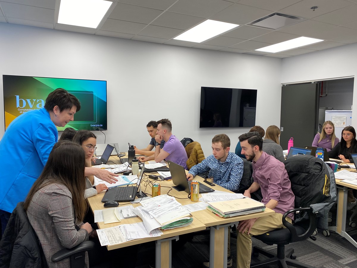 Clinique d'impôt: immersion professionnelle pour les étudiants du Cégep Beauce-Appalaches