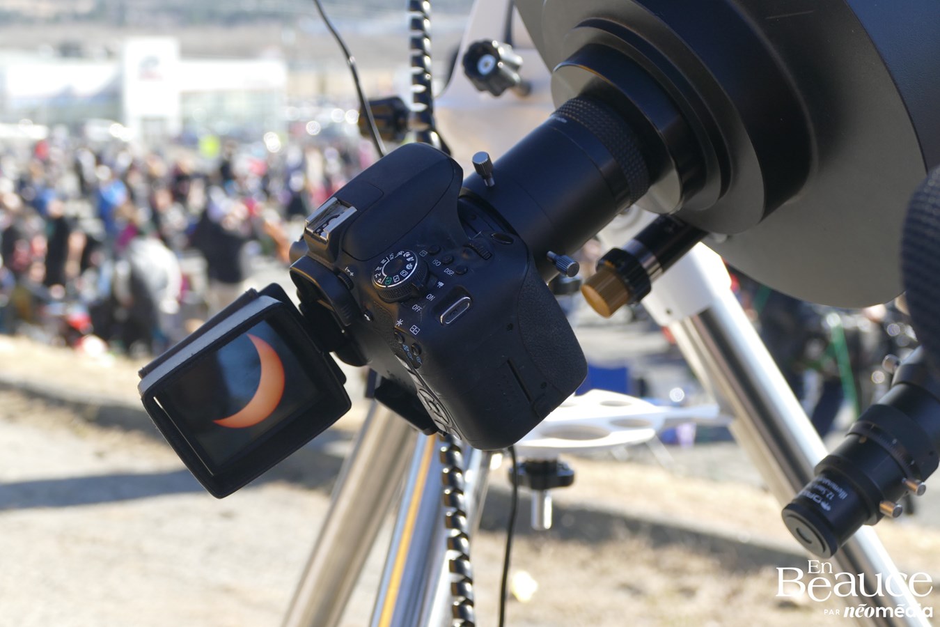 L'éclipse solaire totale à travers la lentille de nos journalistes
