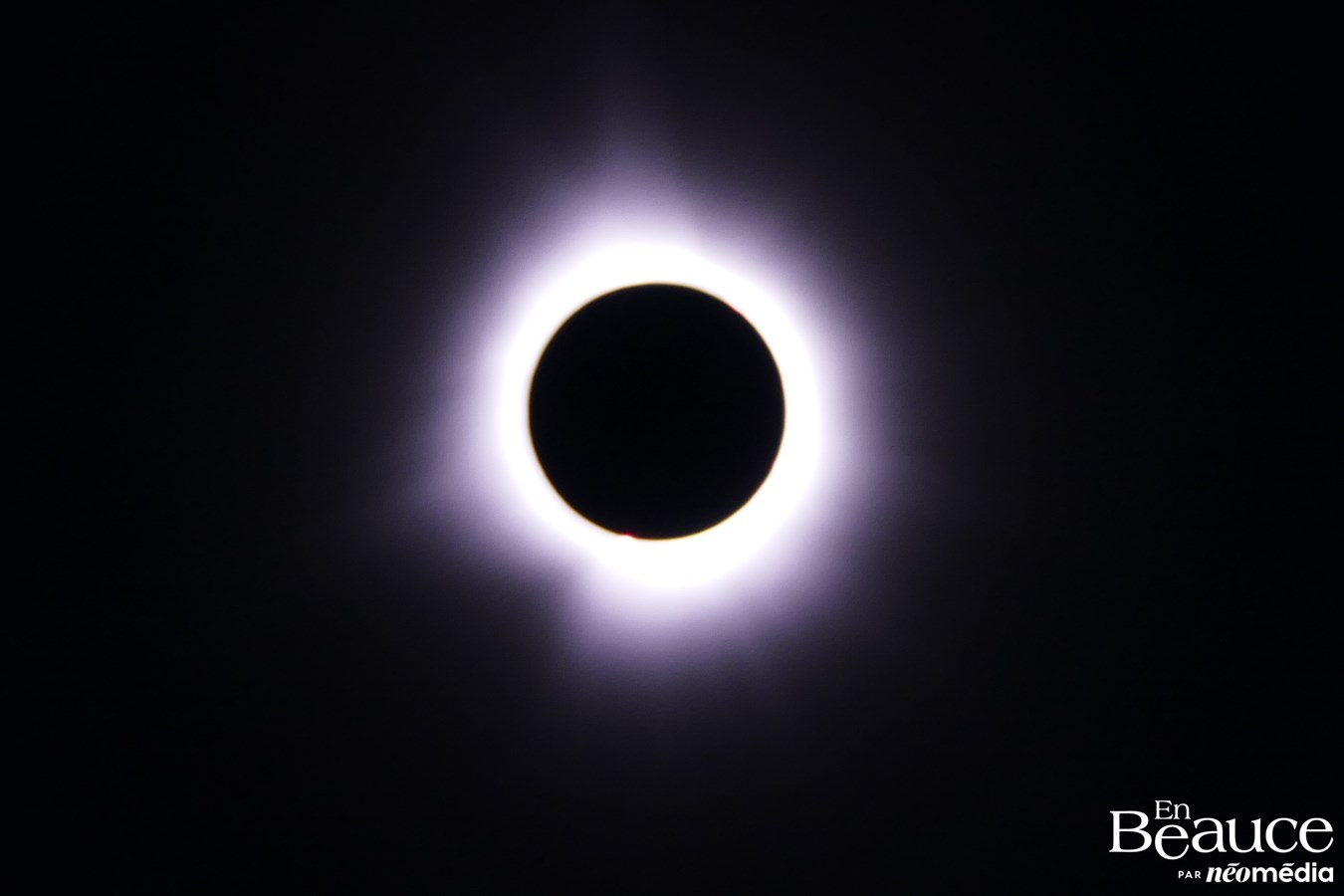 L'éclipse solaire totale à travers la lentille de nos journalistes