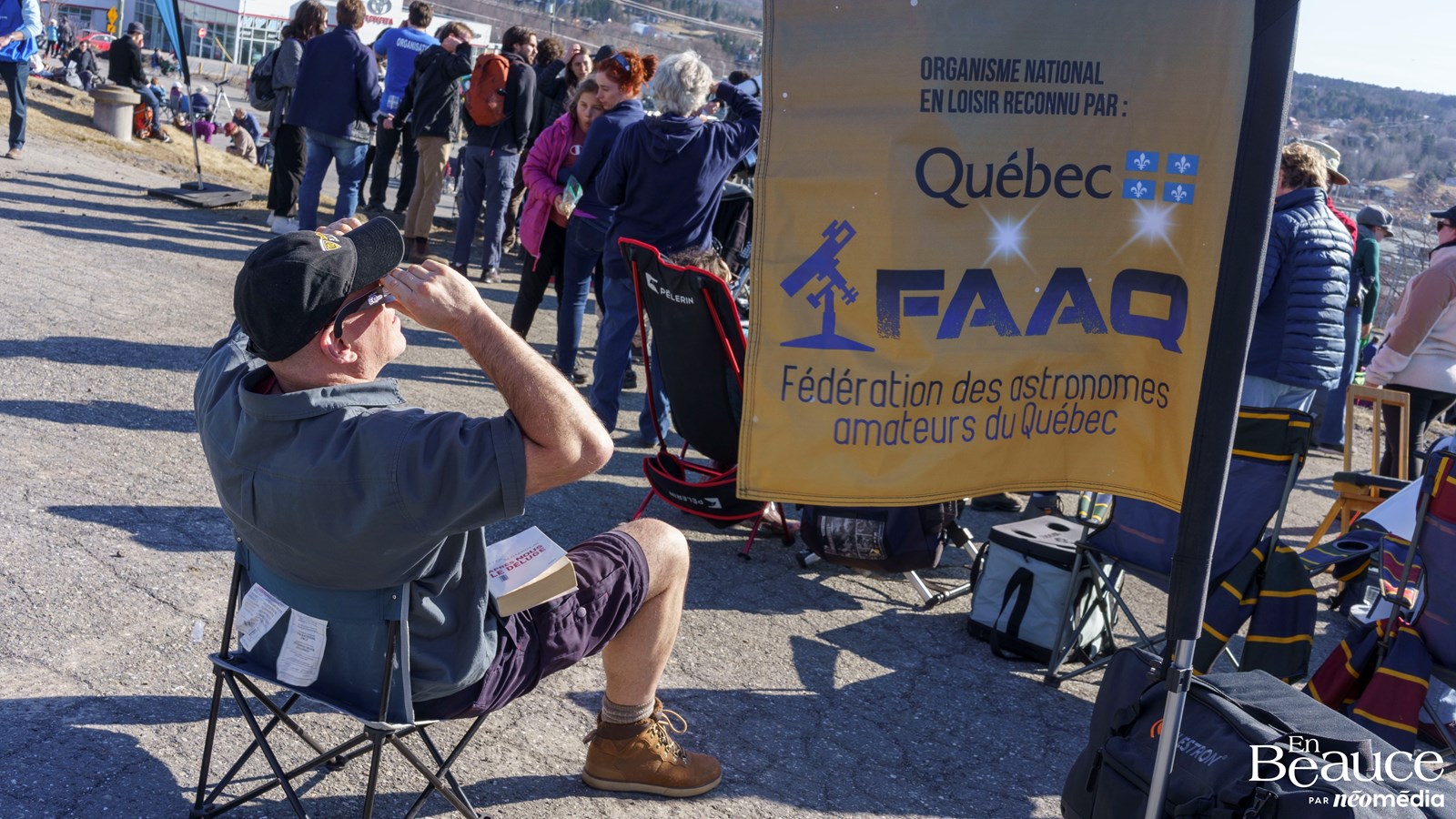 L'éclipse solaire totale à travers la lentille de nos journalistes
