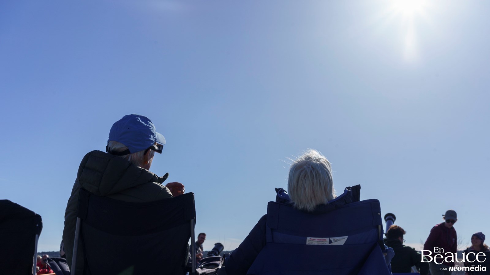 L'éclipse solaire totale à travers la lentille de nos journalistes