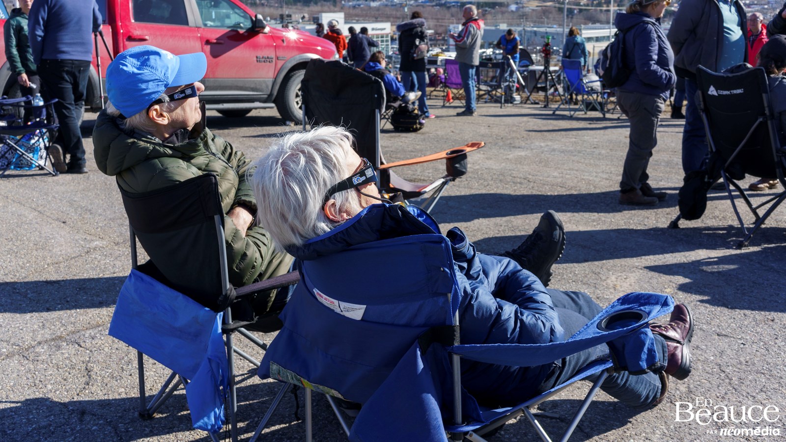 L'éclipse solaire totale à travers la lentille de nos journalistes