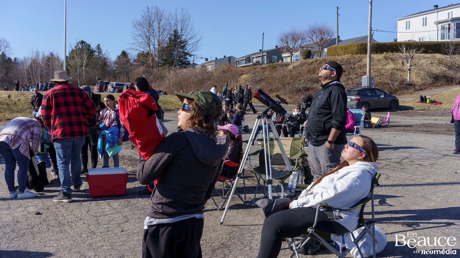 L'éclipse solaire totale à travers la lentille de nos journalistes