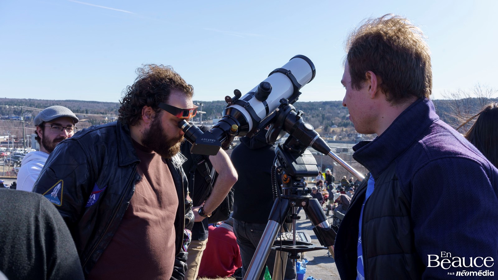 L'éclipse solaire totale à travers la lentille de nos journalistes