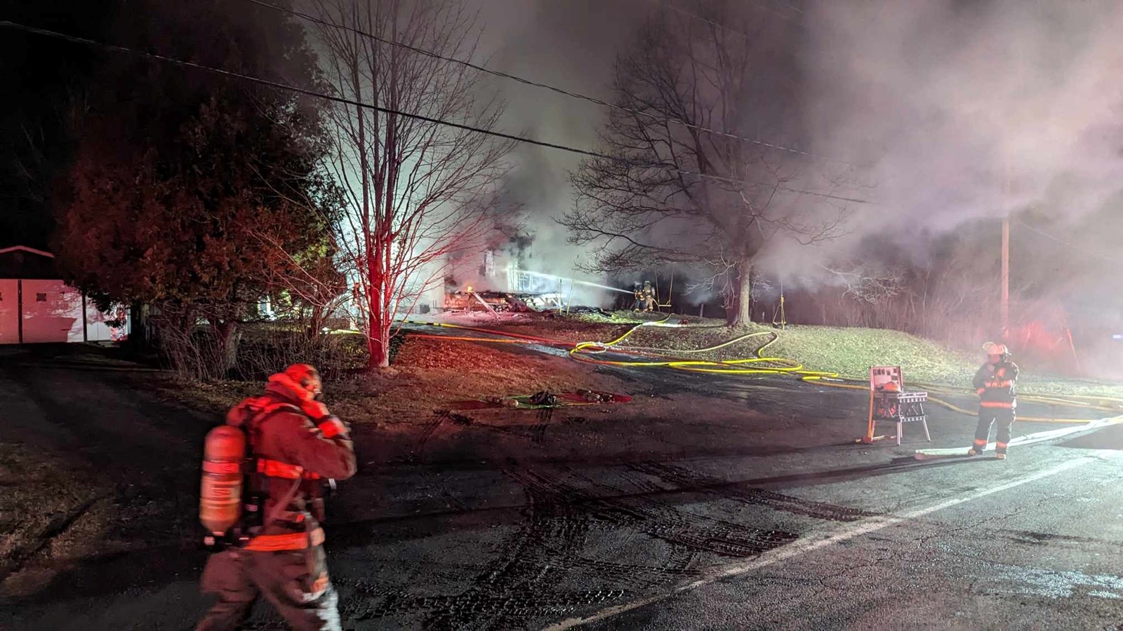 Incendie de résidence à Saint-Georges