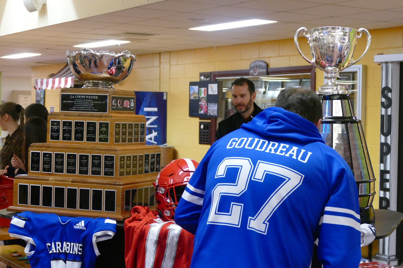 David Dallaire et Jamyson Goudreau de retour à la Polyvalente de Saint-Georges