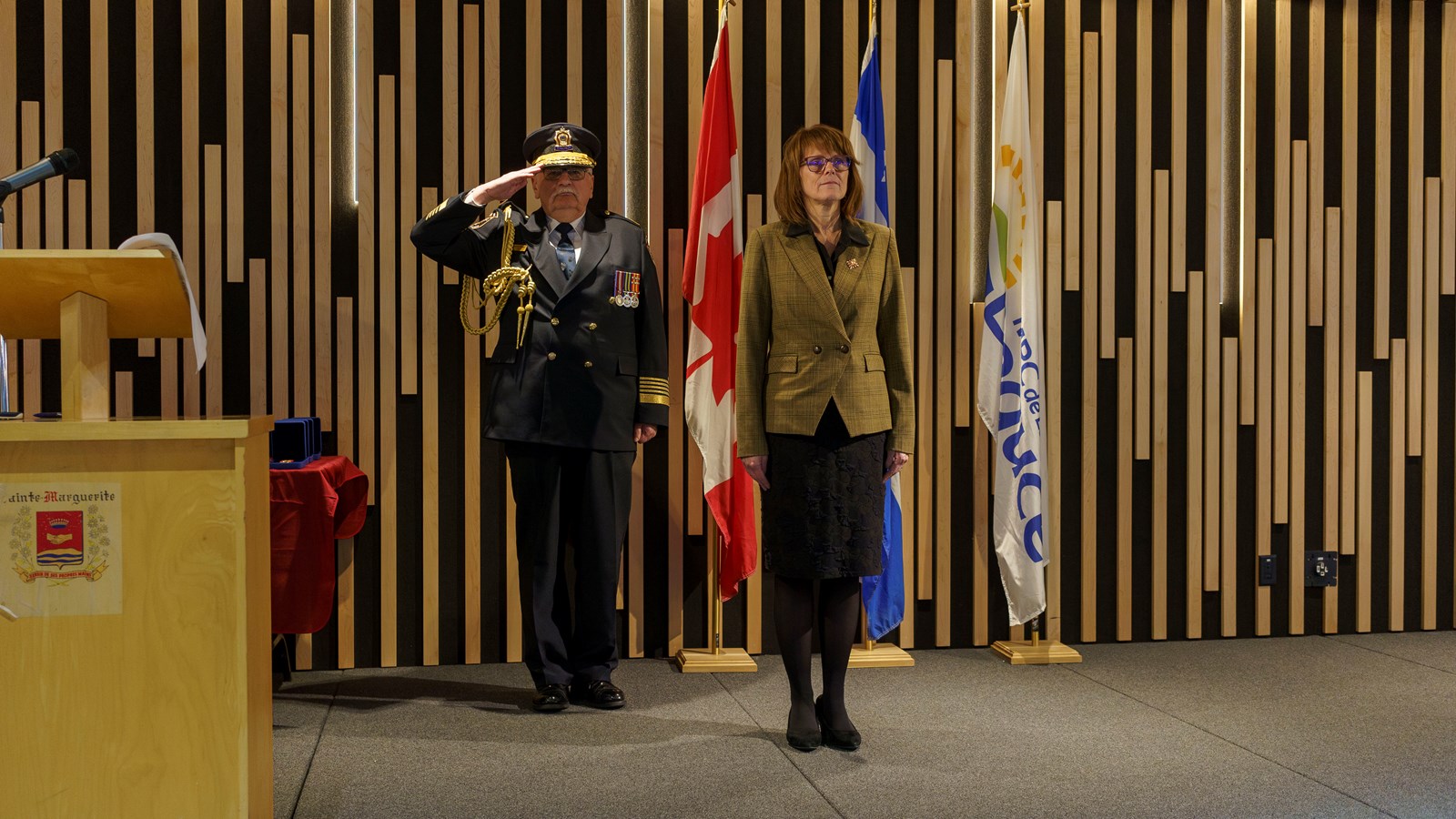 Remise de médailles: 29 pompiers honorés en Nouvelle-Beauce