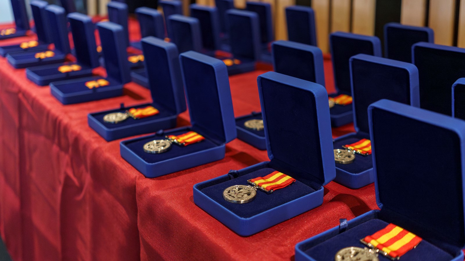 Remise de médailles: 29 pompiers honorés en Nouvelle-Beauce