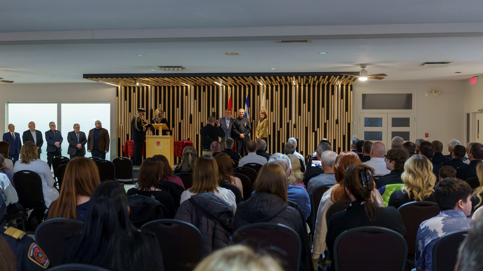 Remise de médailles: 29 pompiers honorés en Nouvelle-Beauce