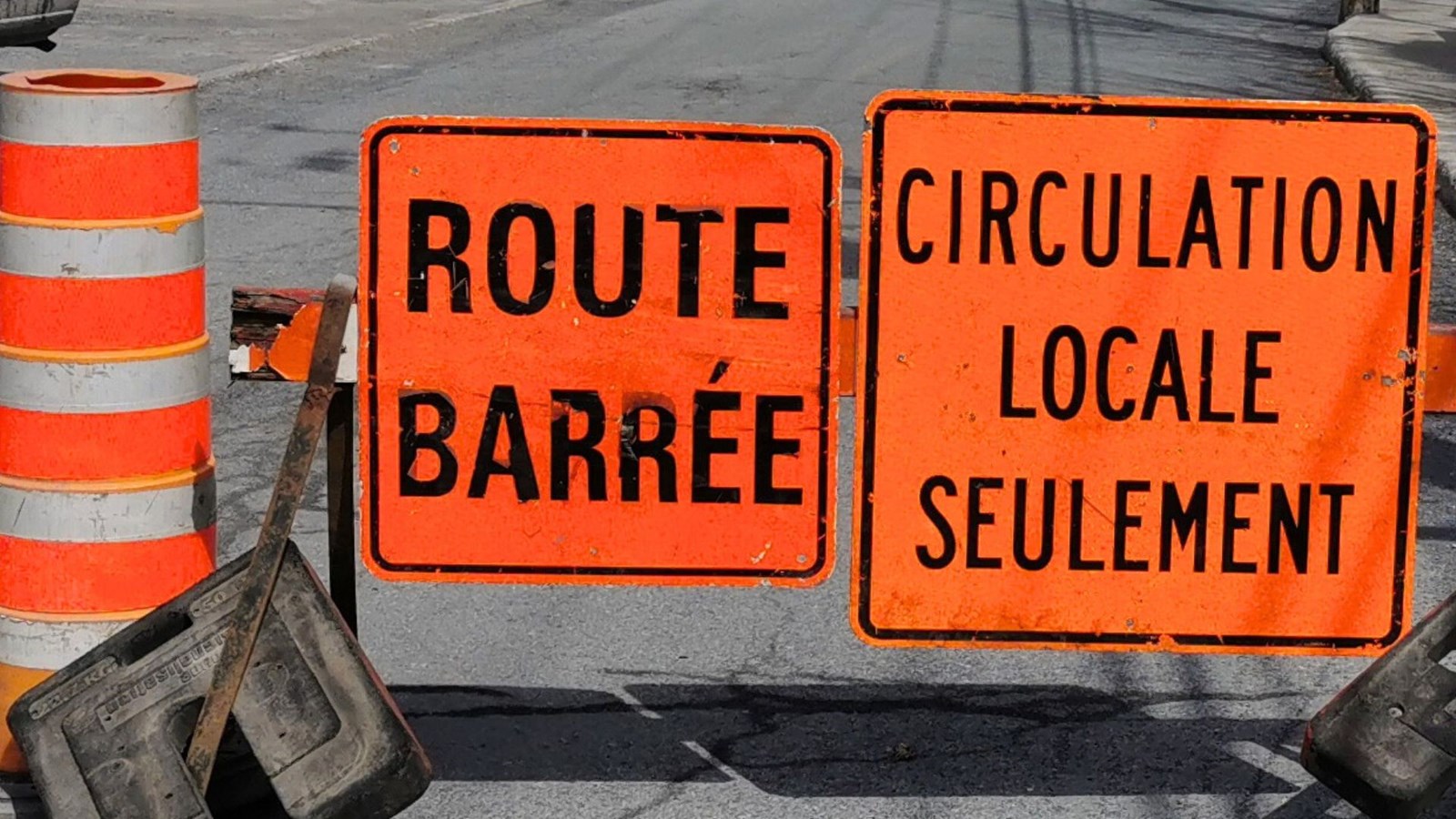 Fermeture de l'avenue Lambert aujourd'hui