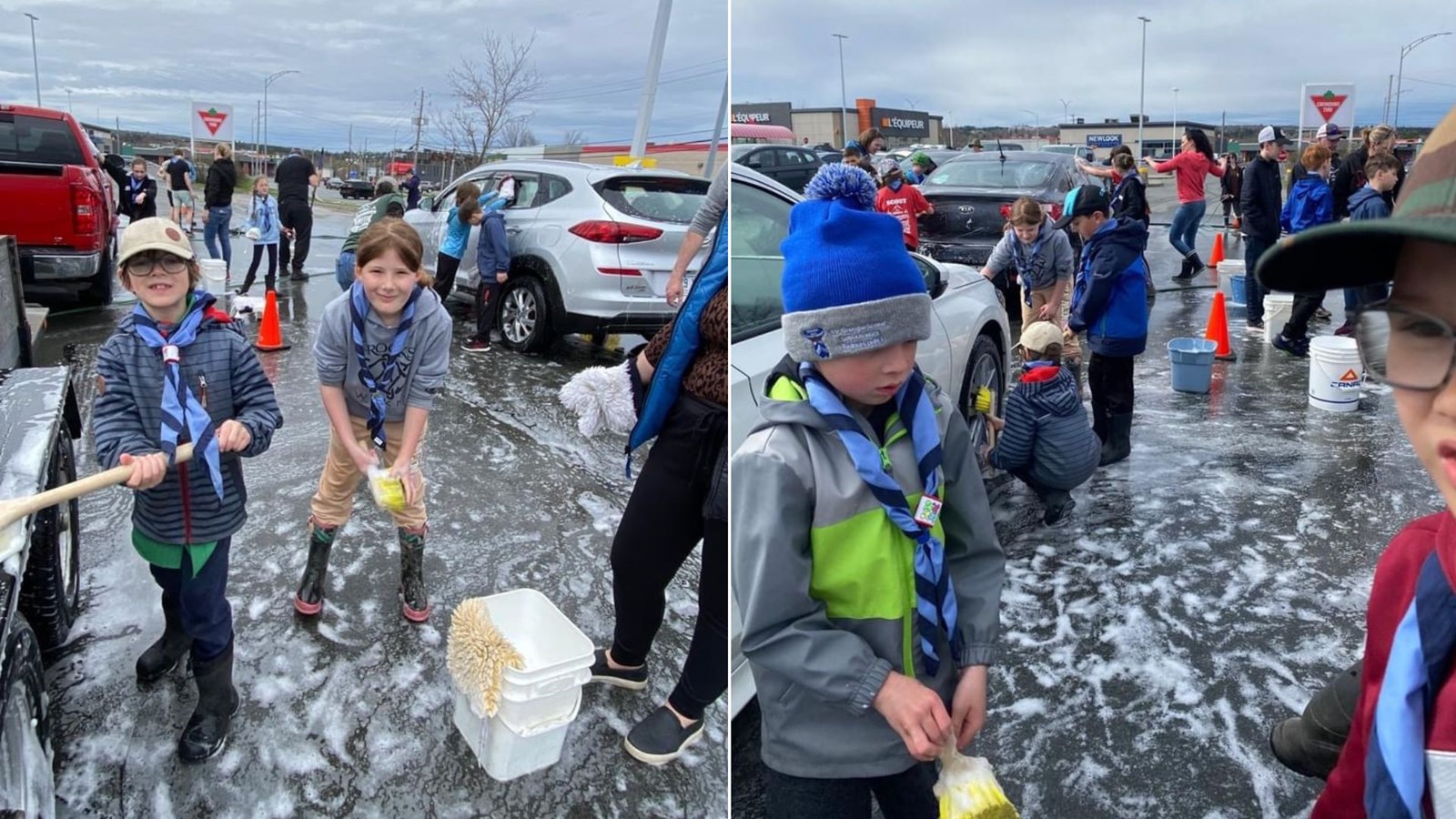 Plus de 1000 billets vendus au lave-o-thon du 49e groupe scout de Saint-Georges