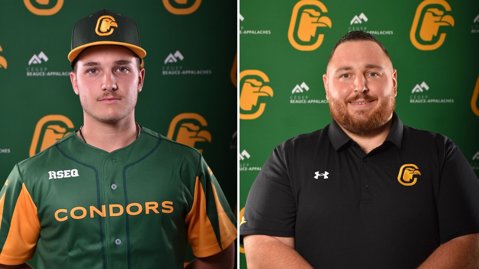 Enrico Roy (baseball) et Maxime Lefebvre (entraîneur)