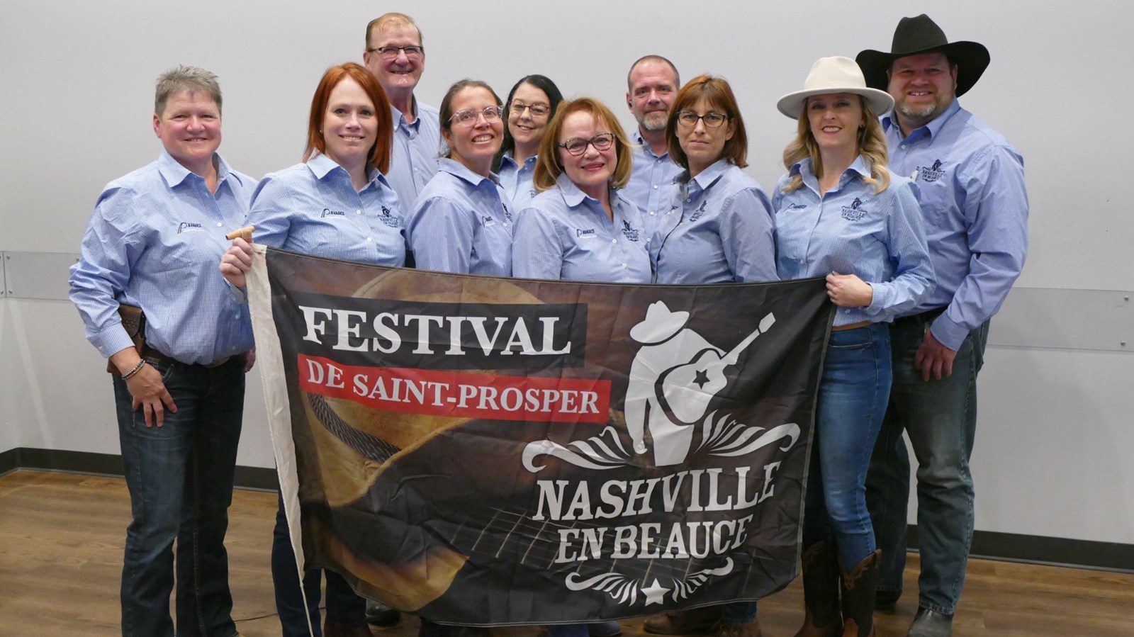 Le nouveau comité du festival Nashville en Beauce