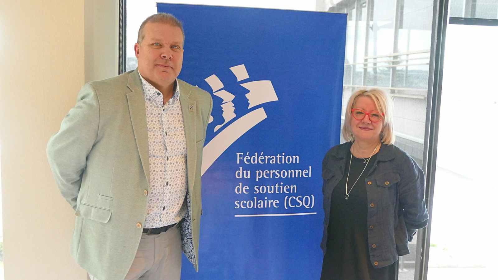 Éric Pronovost et Anne Boily