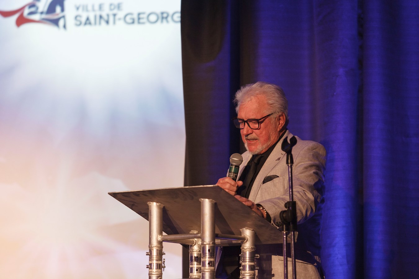 Serge Thomassin, conseiller municipal de Saint-Georges