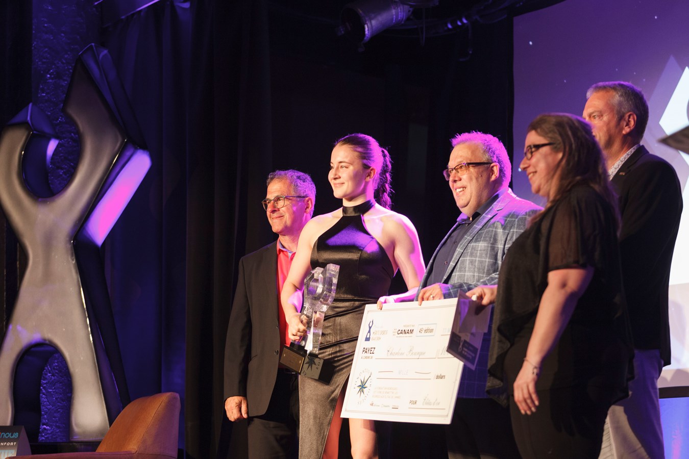 Charline Bourque remporte l'élitas d'or