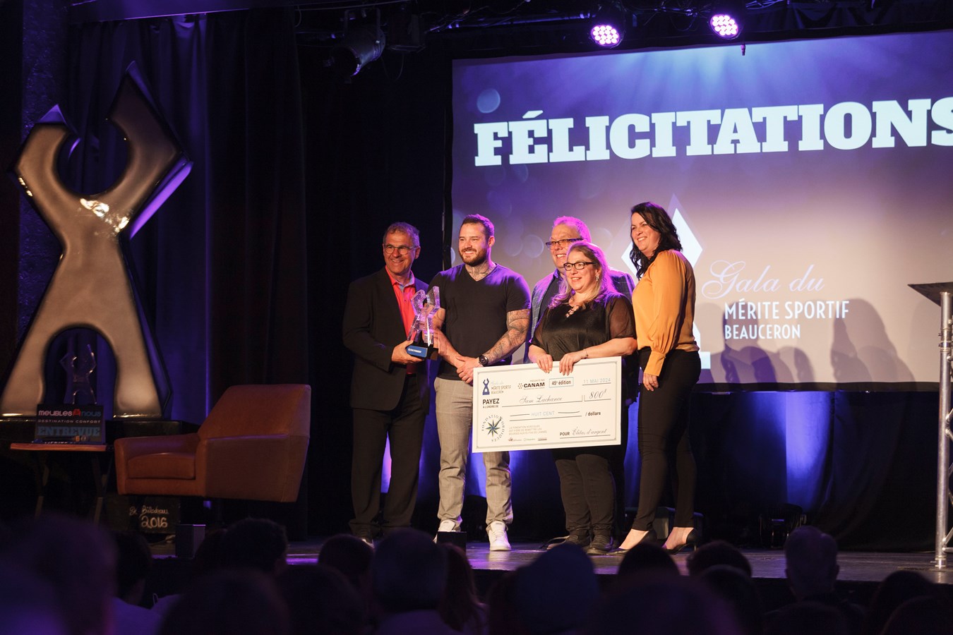 Sam Lachance remporte l'élitas d'argent
