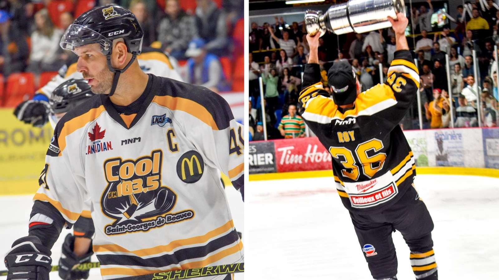 Keven Cloutier et Mathieu Roy