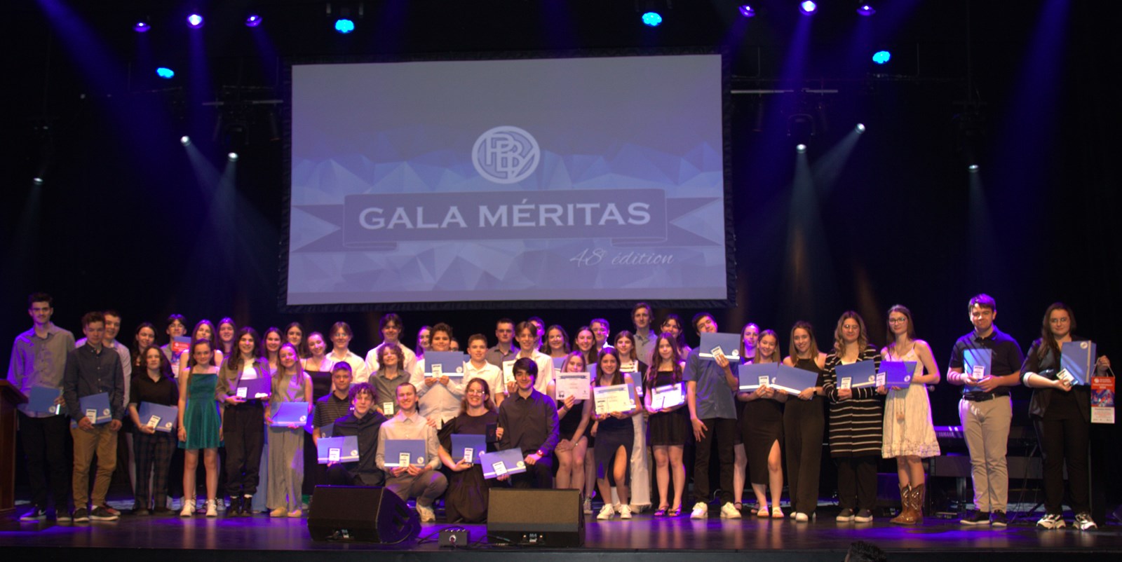 Les lauréats du 48e Gala Méritas