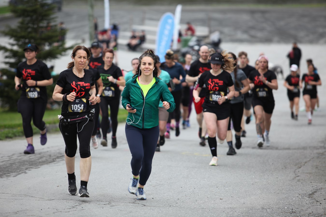 Plusieurs centaines de coureurs à la troisième édition de Courir Saint-Gédéon