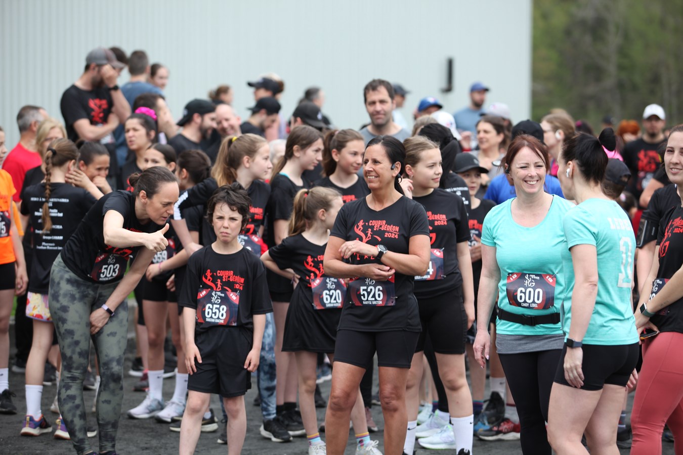 Plusieurs centaines de coureurs à la troisième édition de Courir Saint-Gédéon