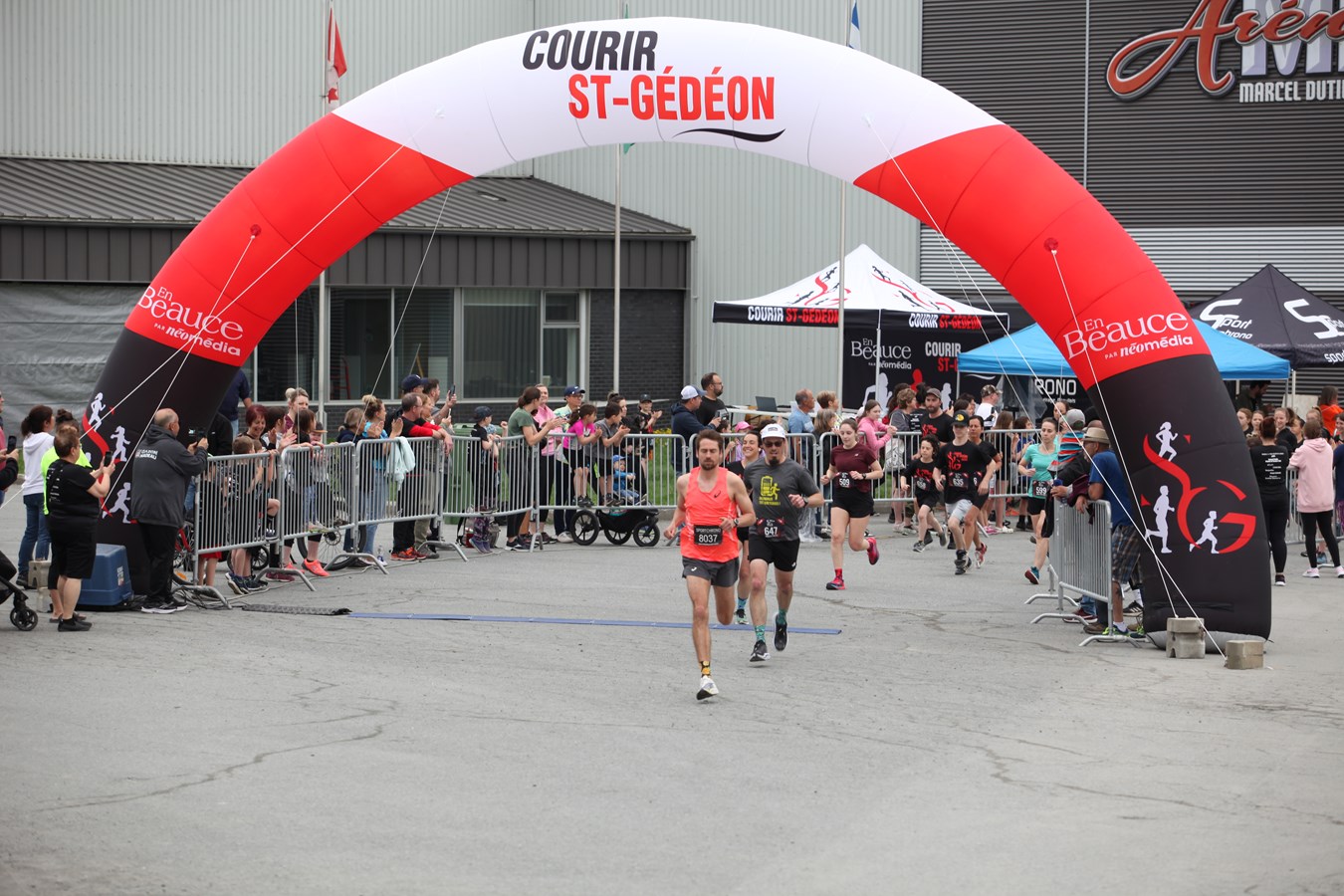 Plusieurs centaines de coureurs à la troisième édition de Courir Saint-Gédéon