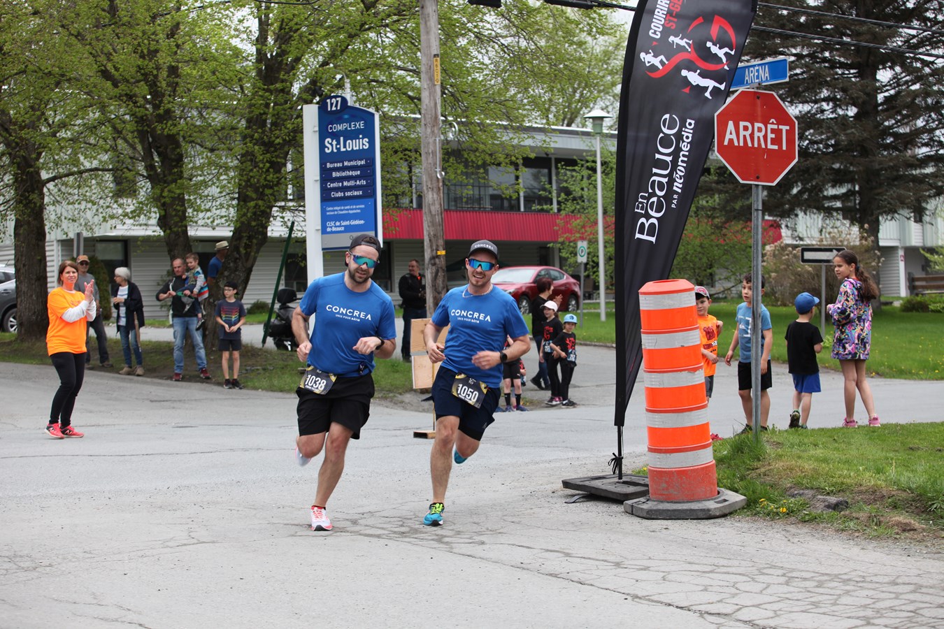 Plusieurs centaines de coureurs à la troisième édition de Courir Saint-Gédéon