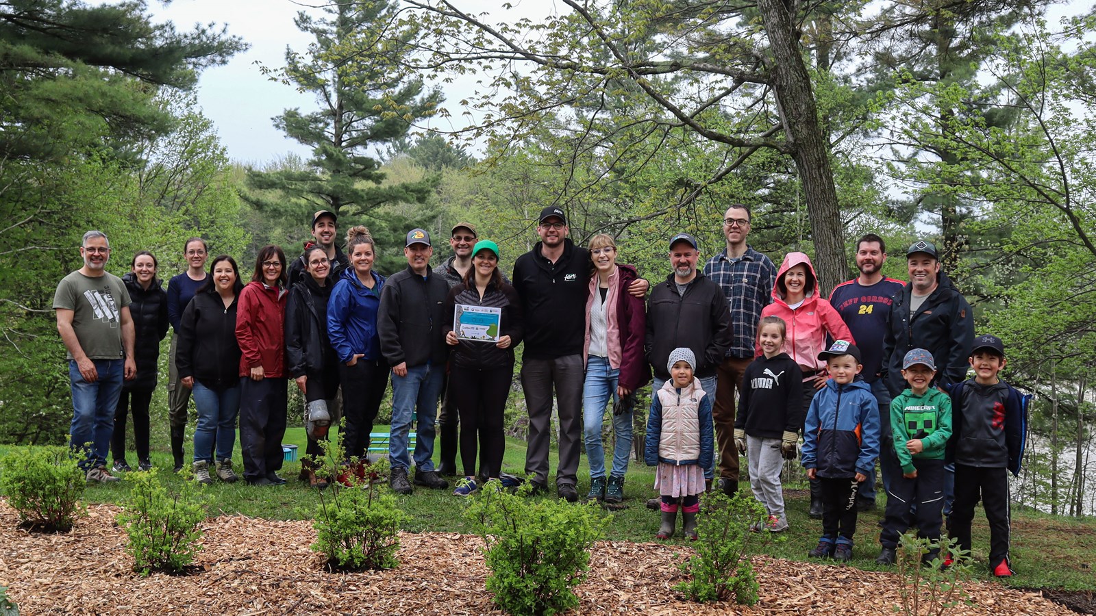 Saint-Lambert-de-Lauzon : un nouvel îlot de biodiversité inauguré