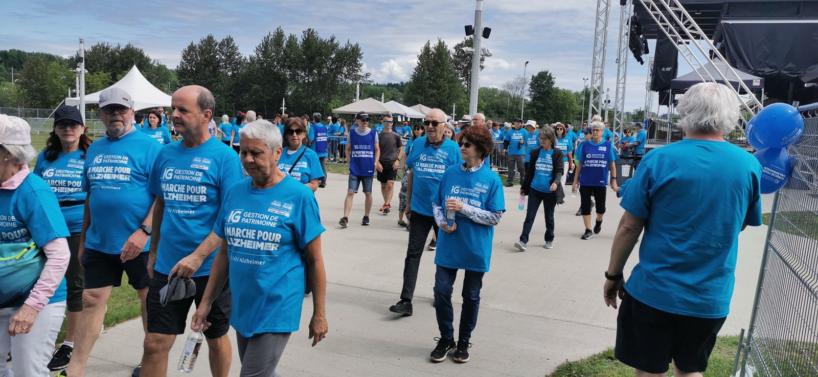 Marche pour l’Alzheimer: l'objectif de collecte presque atteint