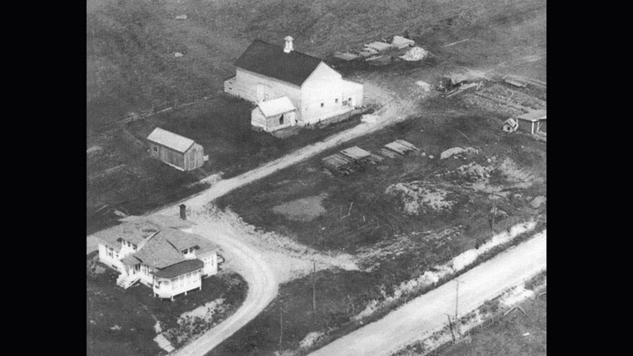 La fameuse grange à Ti-Douard