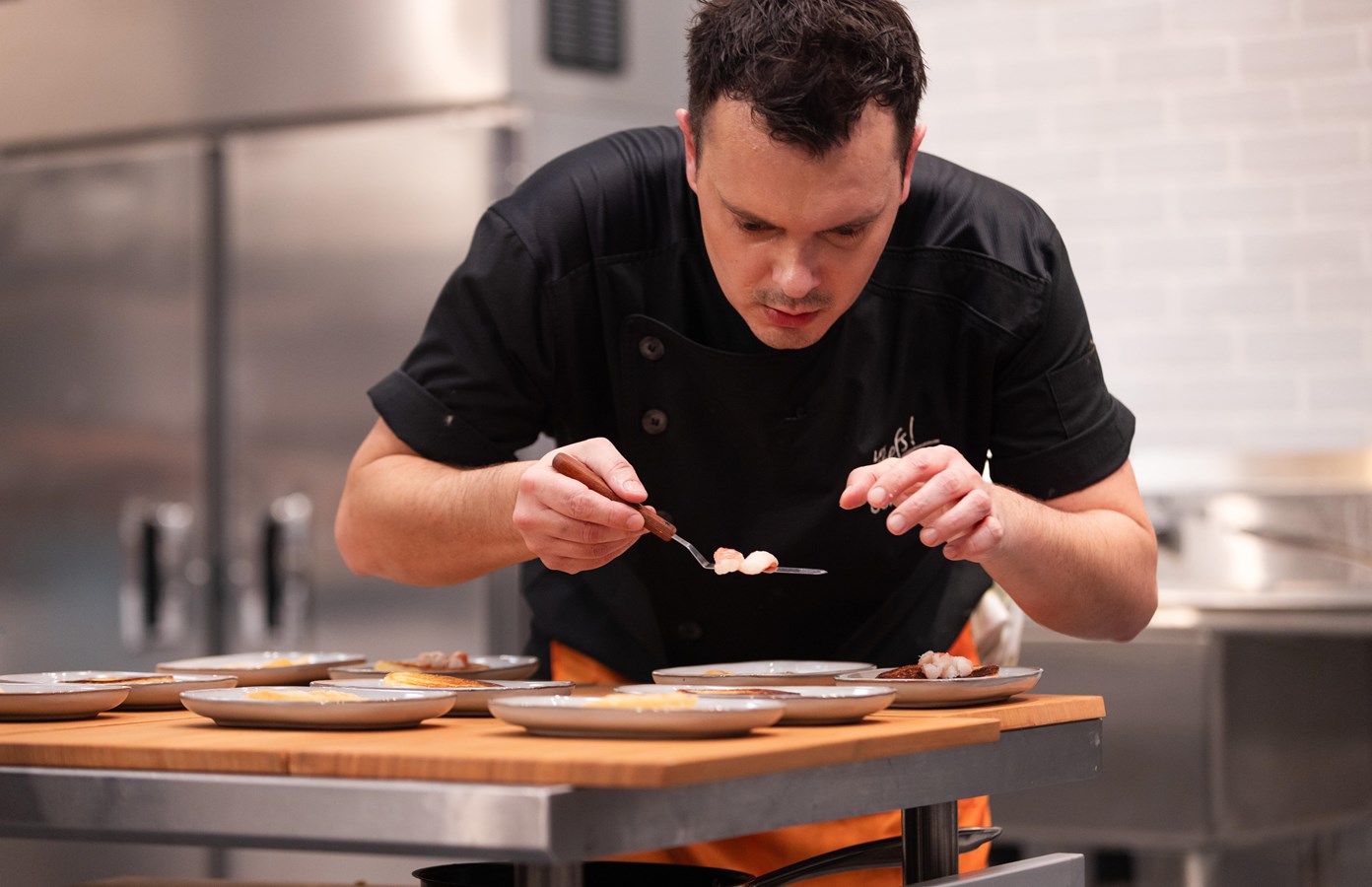 Le cuisinier Beauceron Guillaume Couture brille dans la saison 13 des Chefs!