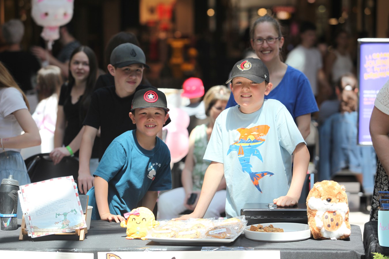 Des entrepreneurs en herbe prennent d'assaut le Carrefour Saint-Georges