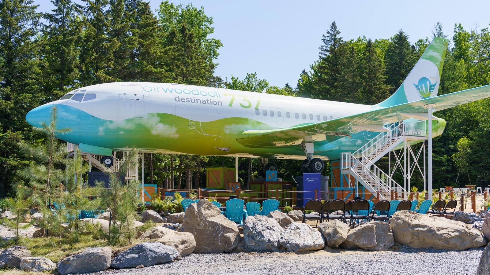 Voyage autour du monde avec AirWoodooli, Destination 737