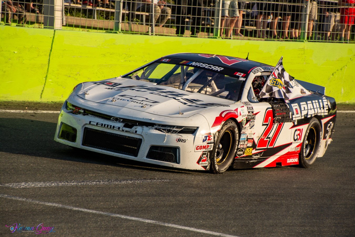Un franc succès pour la présence annuelle de la série Nascar Canada