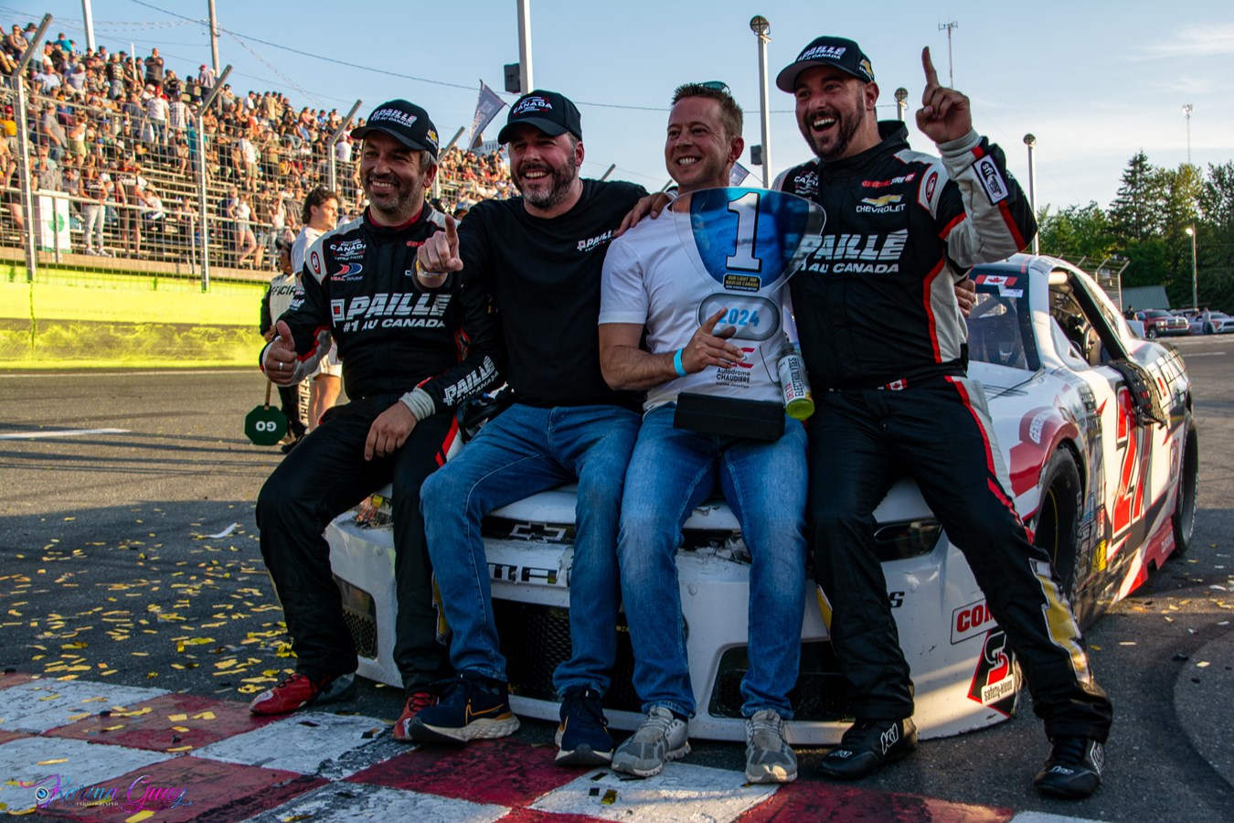 Un franc succès pour la présence annuelle de la série Nascar Canada