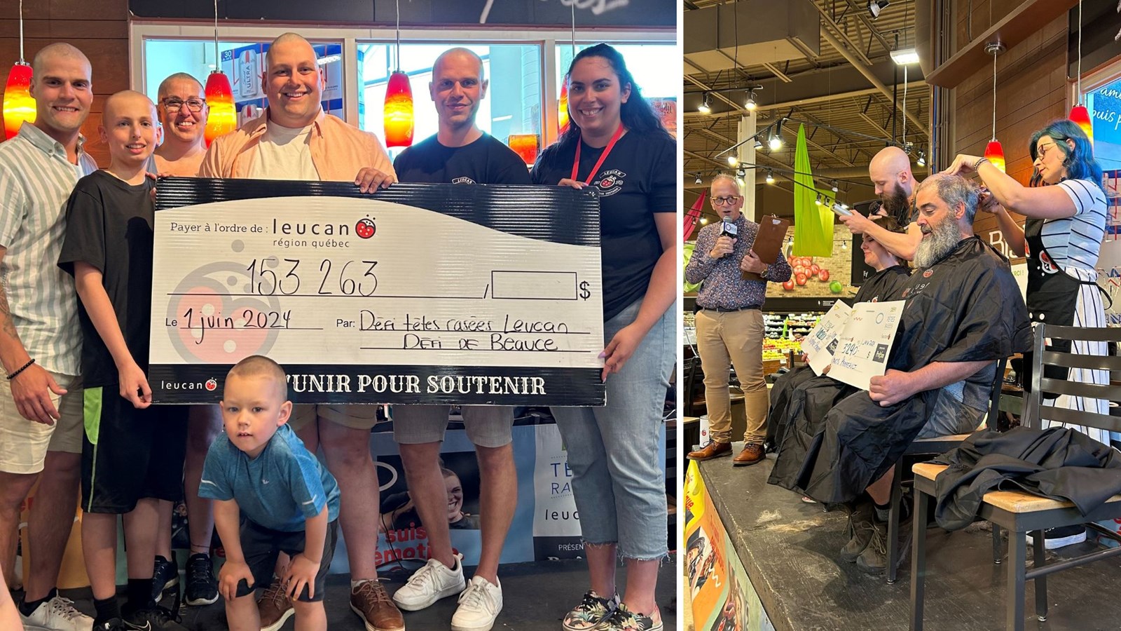 La Beauce amasse plus de 153 000 $ en soutien aux enfants atteints de cancer