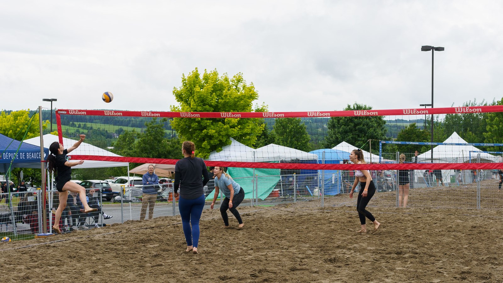 L’enthousiasme est là malgré la météo au Festival sportif de Sainte-Marie
