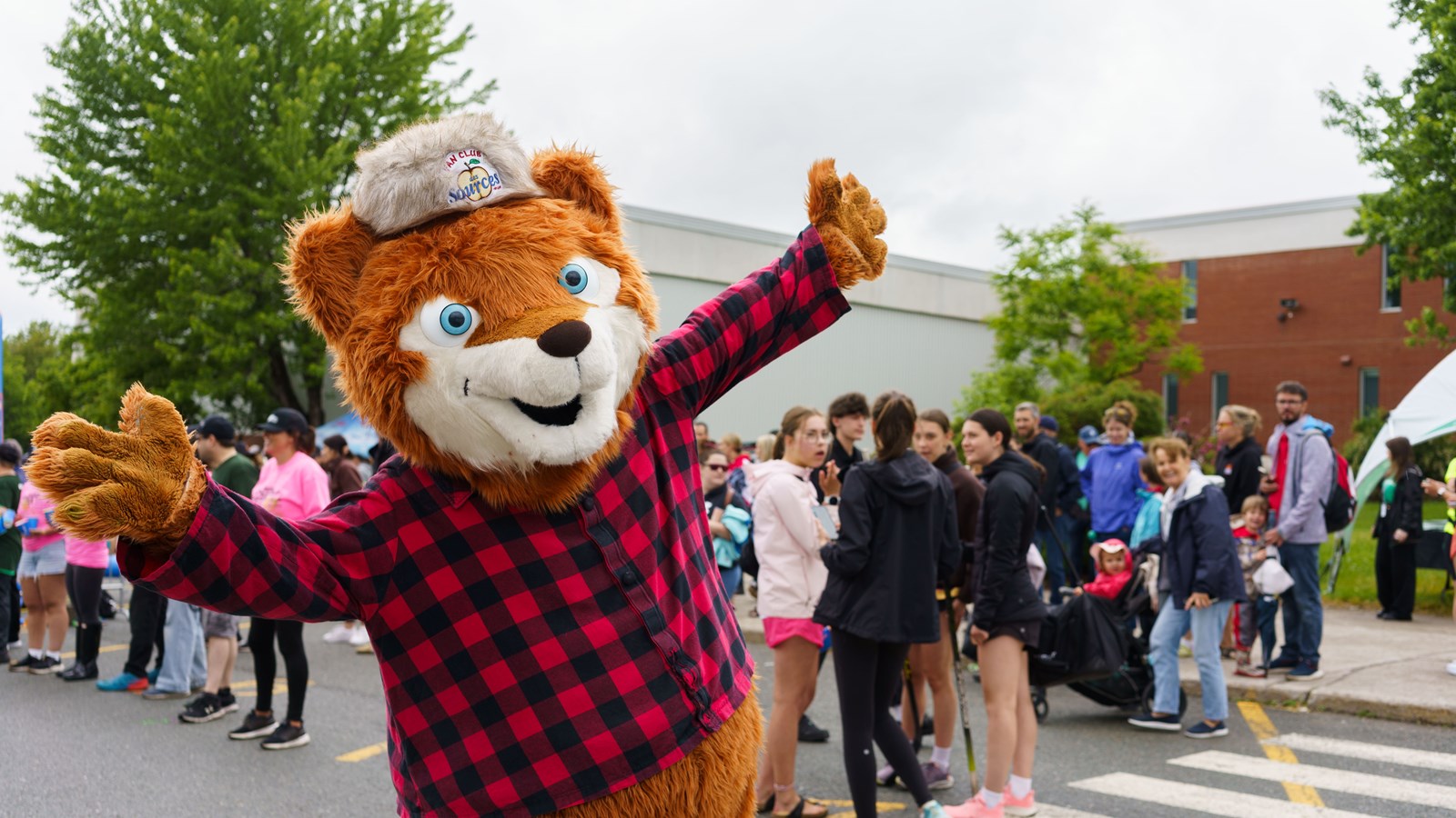 L’enthousiasme est là malgré la météo au Festival sportif de Sainte-Marie