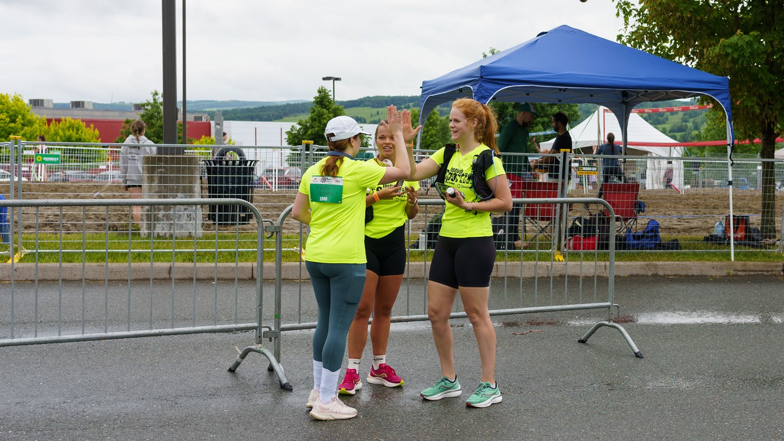 L’enthousiasme est là malgré la météo au Festival sportif de Sainte-Marie