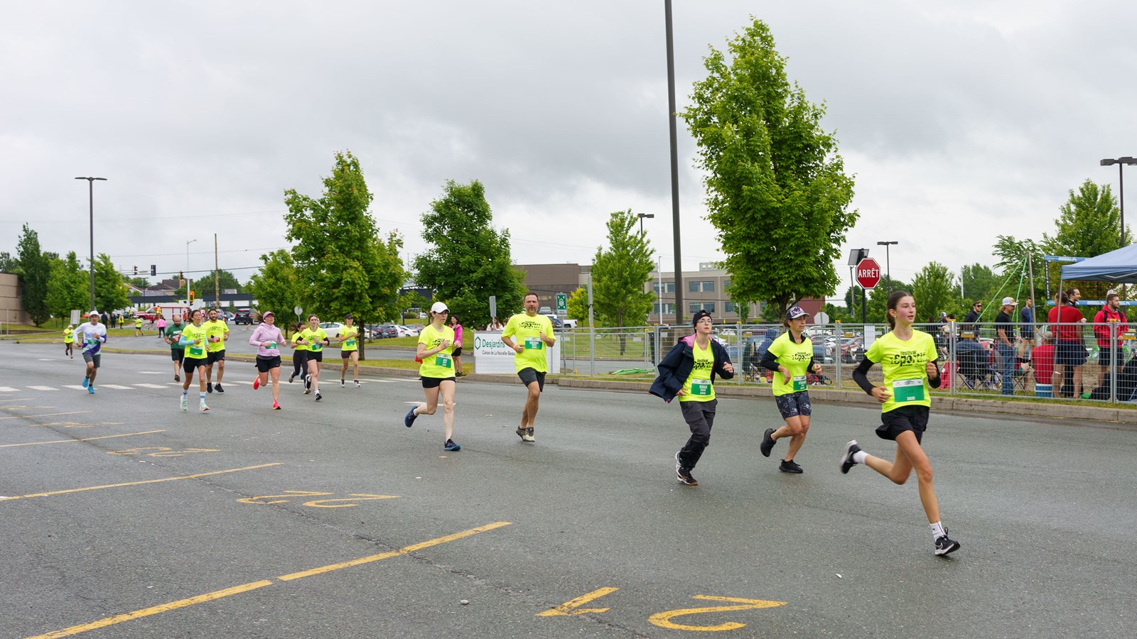 L’enthousiasme est là malgré la météo au Festival sportif de Sainte-Marie